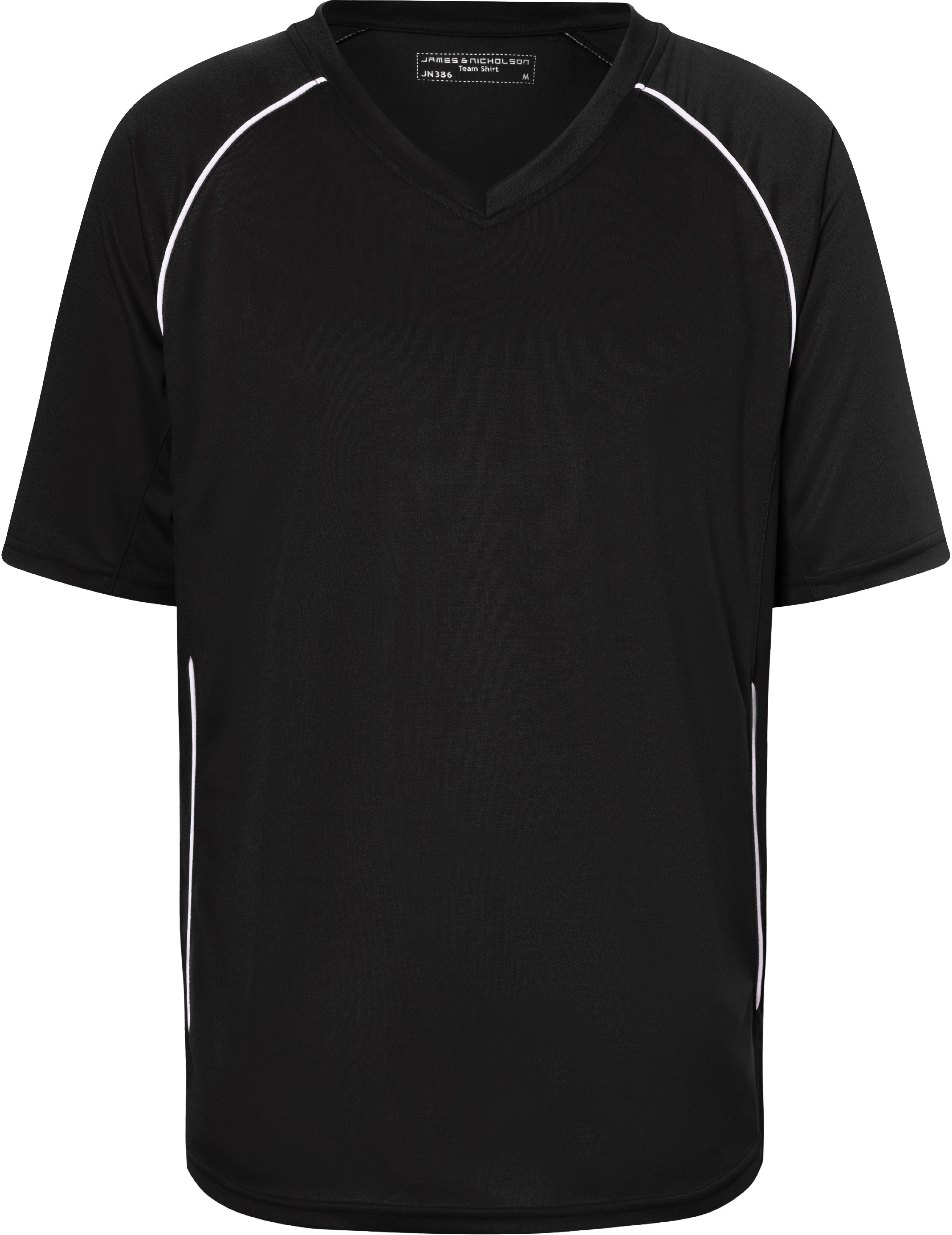 Týmové tričko JN 386 Barva: černá-bílá, Velikost: L