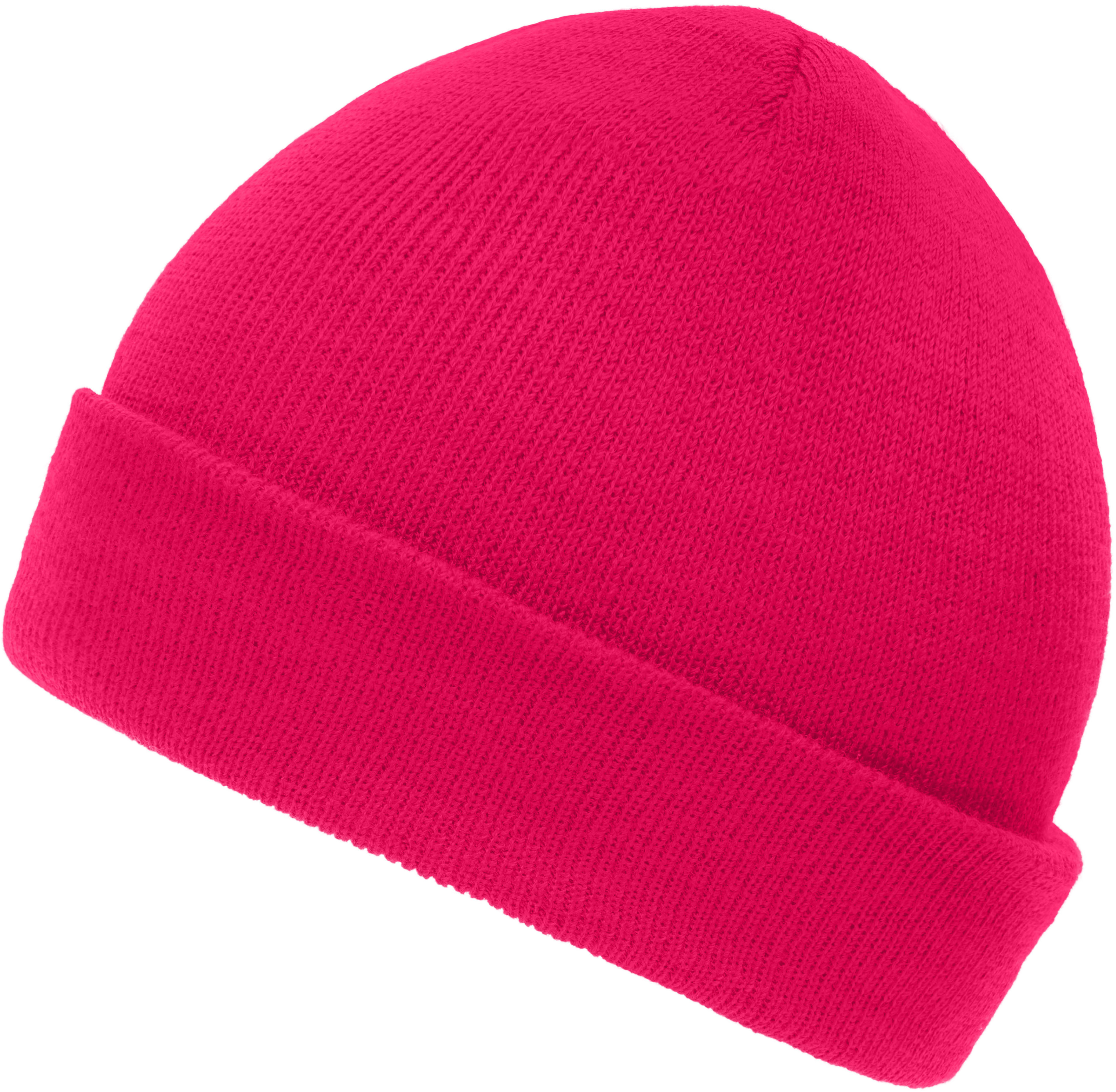 Dětská pletená čepice MB 7501 Barva: neon pink, Velikost: uni