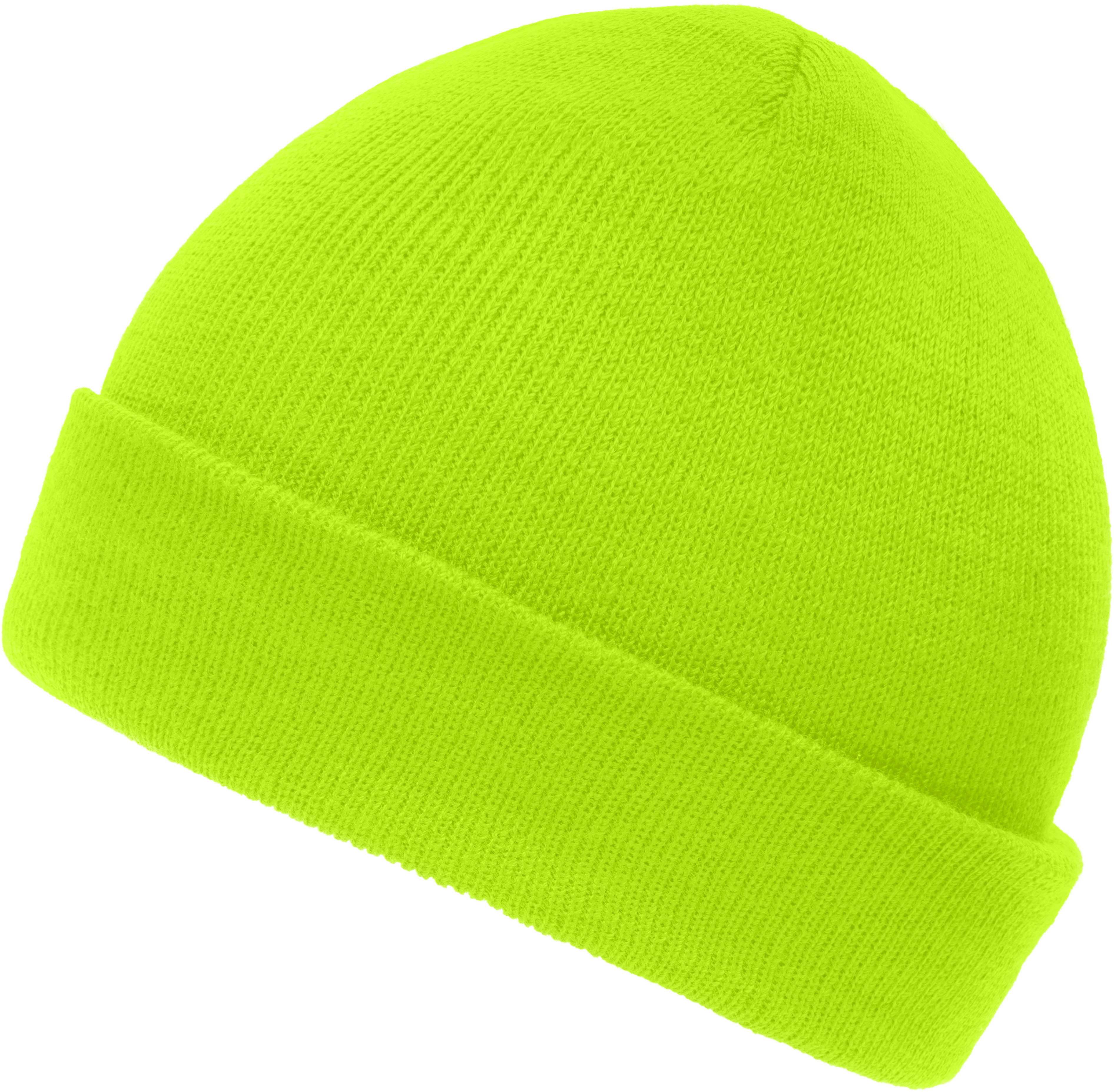 Dětská pletená čepice MB 7501 Barva: neon yellow, Velikost: uni
