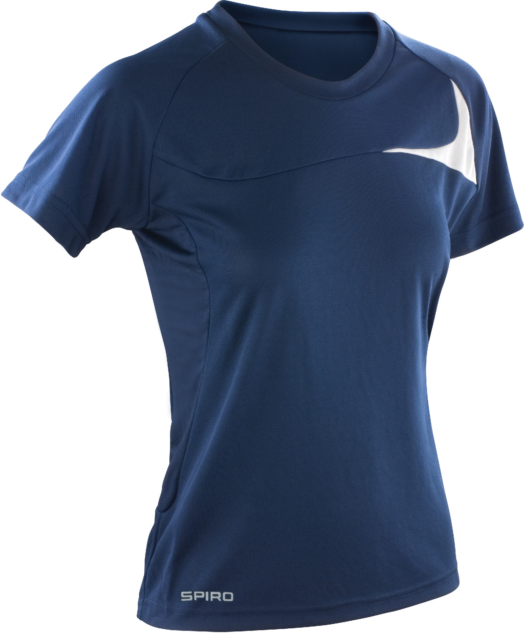 Dámské tréninkové tričko S182F Barva: námořní modrá, Velikost: S