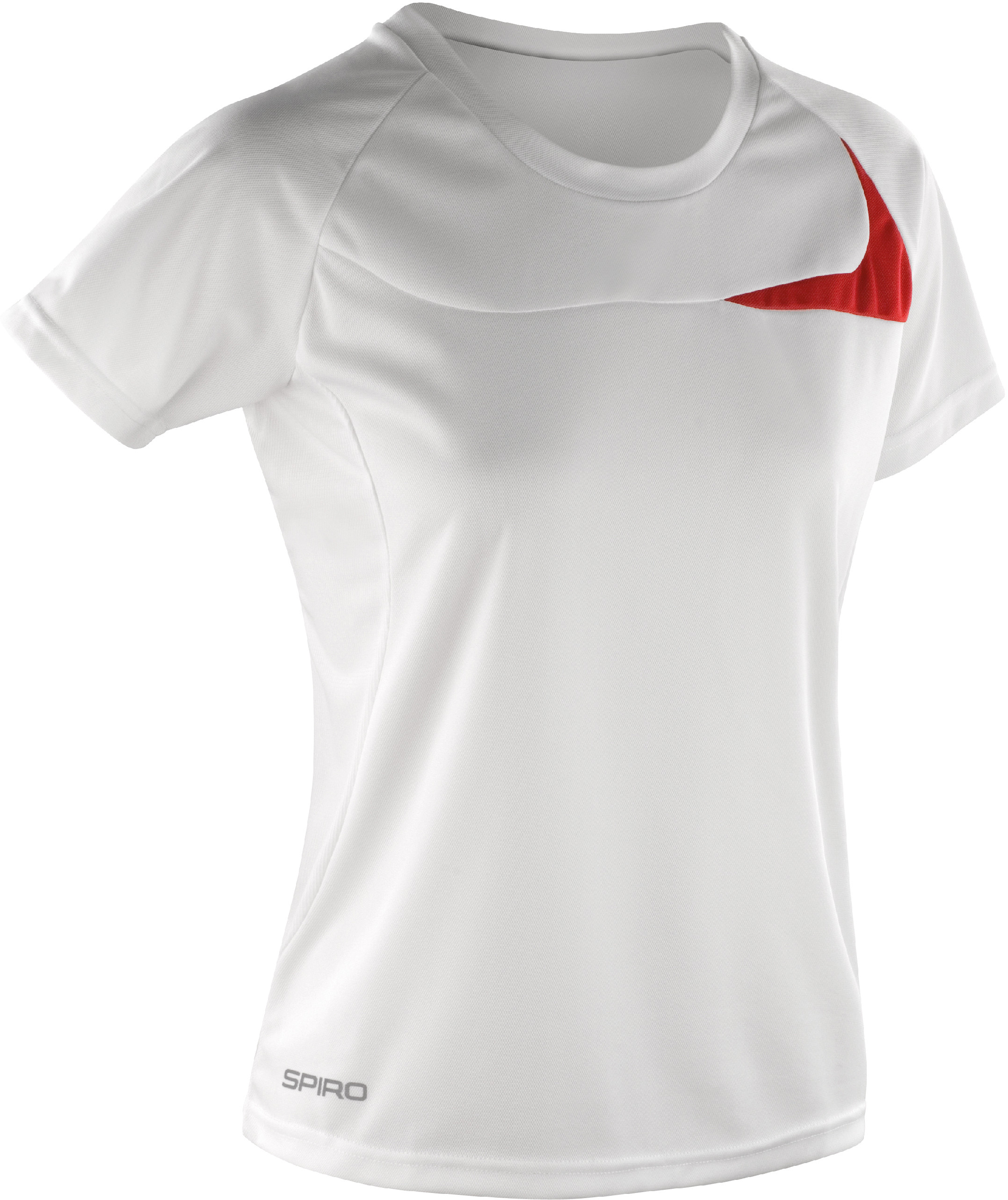 Dámské tréninkové tričko S182F Barva: bílá, Velikost: XS
