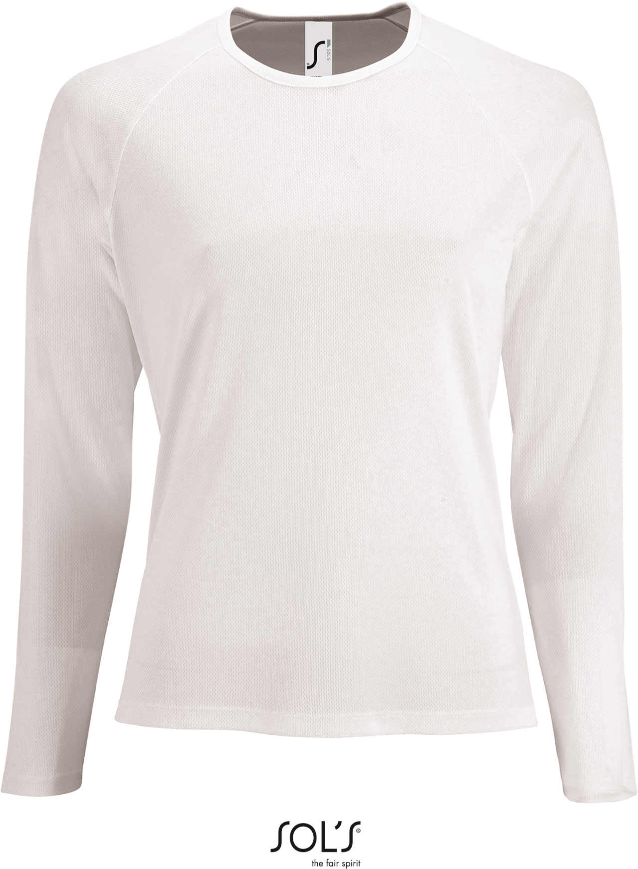 Dámské sportovní tričko Sporty LSL Women Barva: bílá, Velikost: M