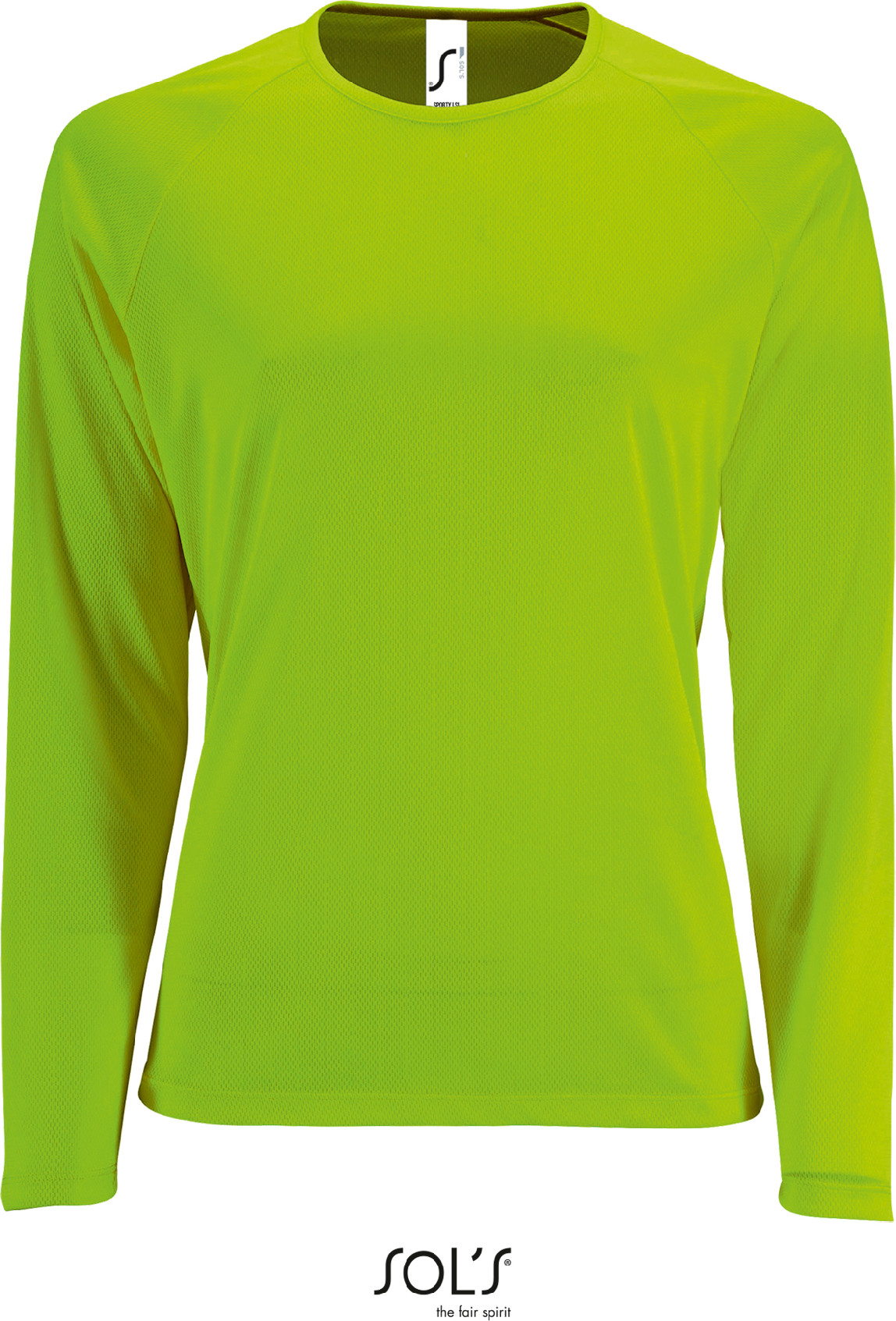 Dámské sportovní tričko Sporty LSL Women Barva: neon green, Velikost: M