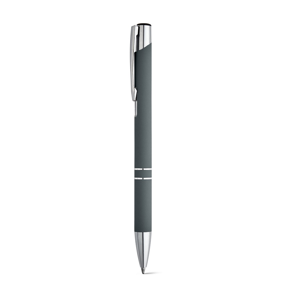 Hliníkové kuličkové pero BETA SOFT Barva: šedá