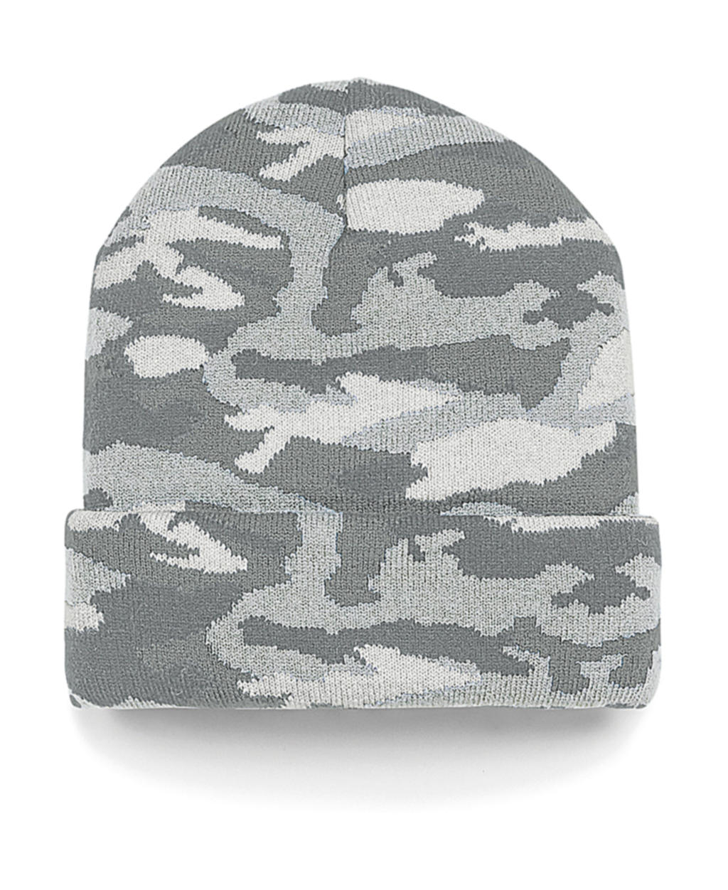Zimní čepice Camo Cuffed Beanie Barva: camouflage gray, Velikost: uni