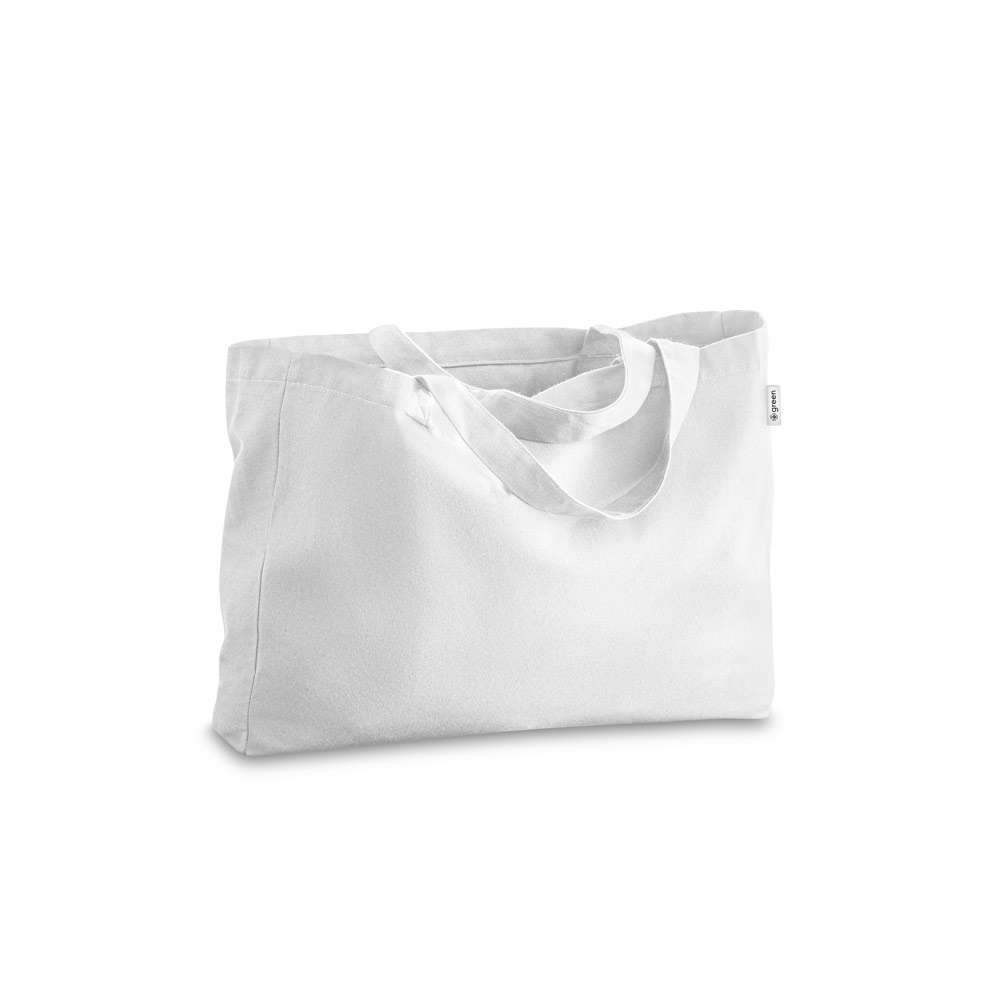Taška z bavlny a recyklované bavlny CAMDEN Barva: bílá
