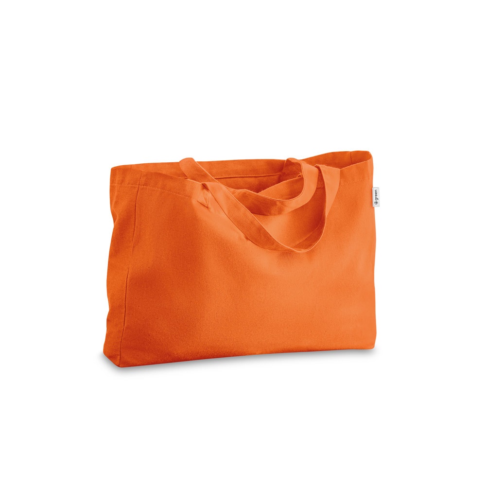 Taška z bavlny a recyklované bavlny CAMDEN Barva: oranžová