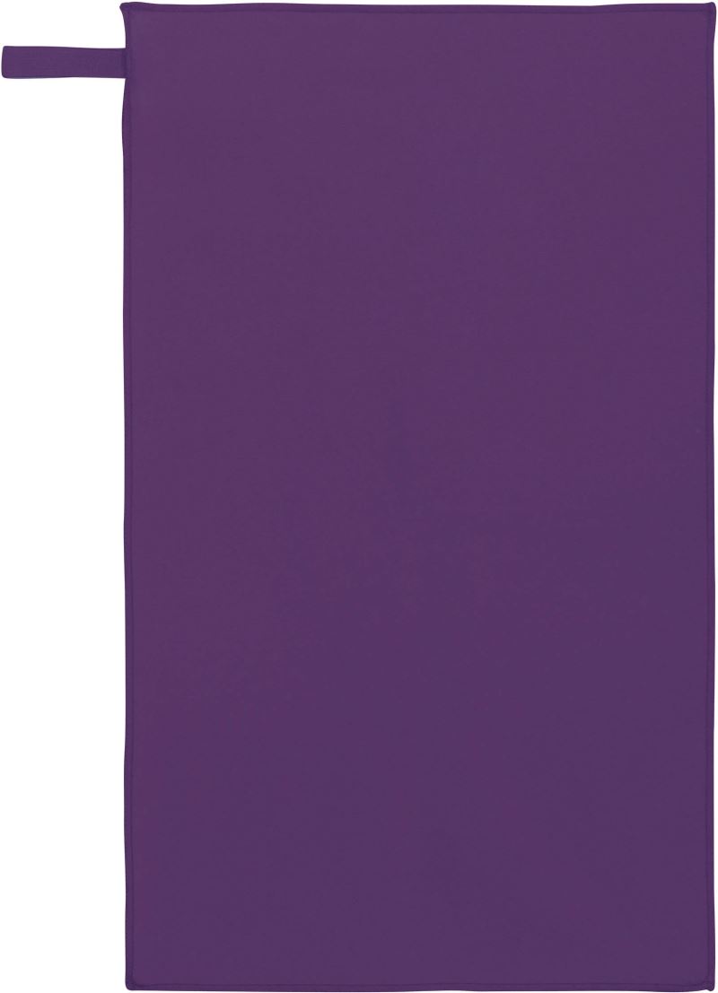 Sportovní ručník z mikrovlákna PA574 Barva: fialová, Velikost: uni