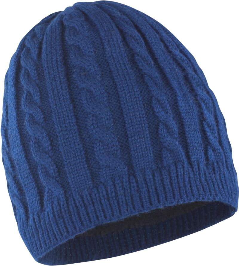 Pletená čepice R370X Barva: námořní modrá, Velikost: uni