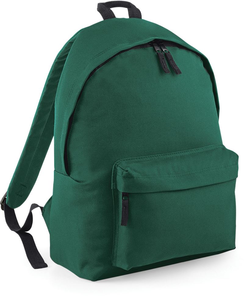 Originální módní batoh BG125 Barva: lahvově zelená, Velikost: uni