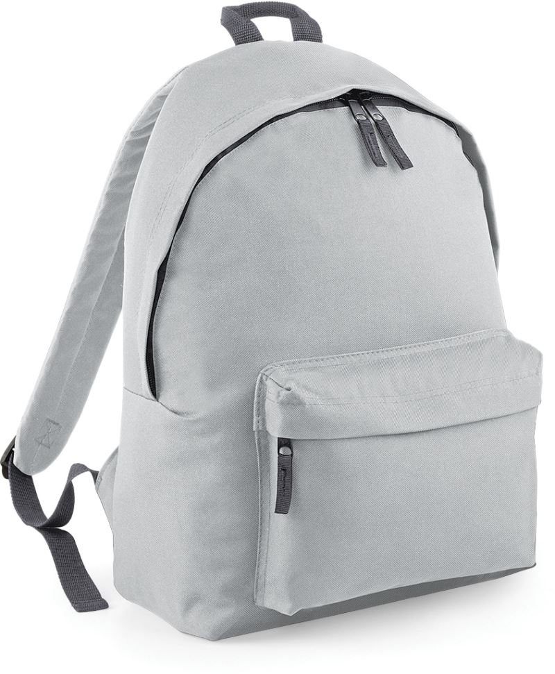 Originální módní batoh BG125 Barva: světle šedá, Velikost: uni