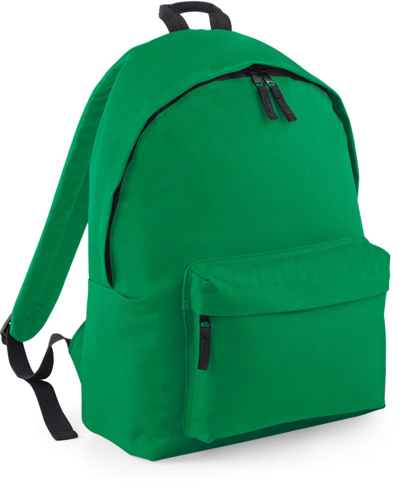 Originální módní batoh BG125 Barva: středně zelená, Velikost: uni