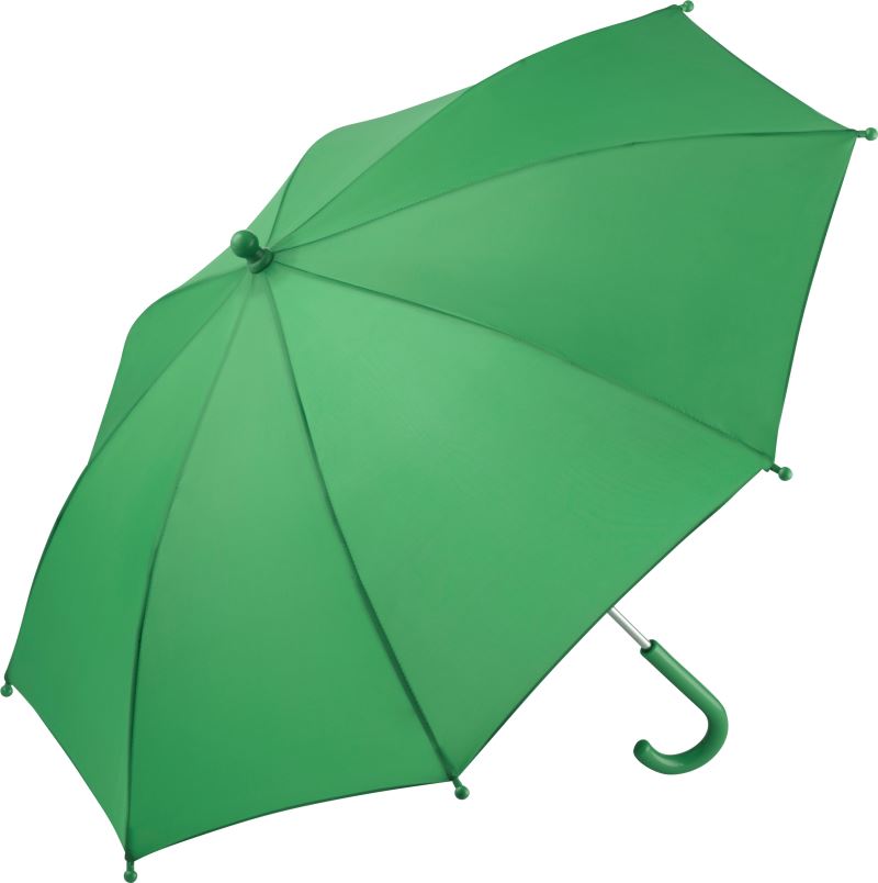 Dětský holový deštník "FARE®-4-Kids" 6905 Barva: středně zelená, Velikost: uni
