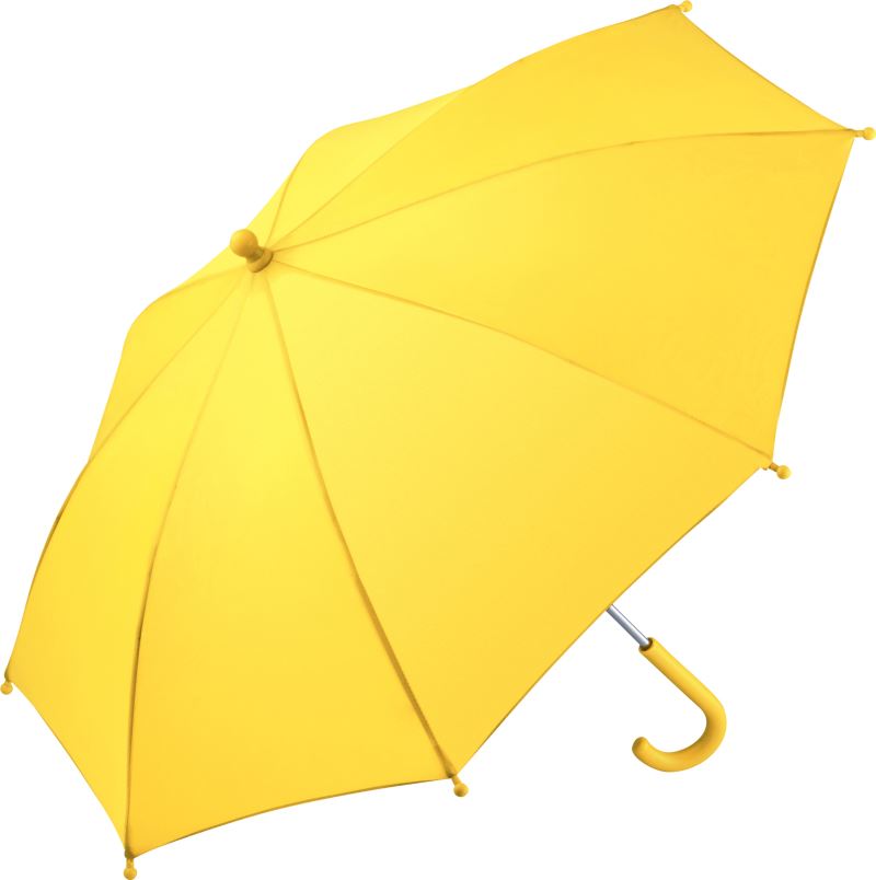 Dětský holový deštník "FARE®-4-Kids" 6905 Barva: žlutá, Velikost: uni