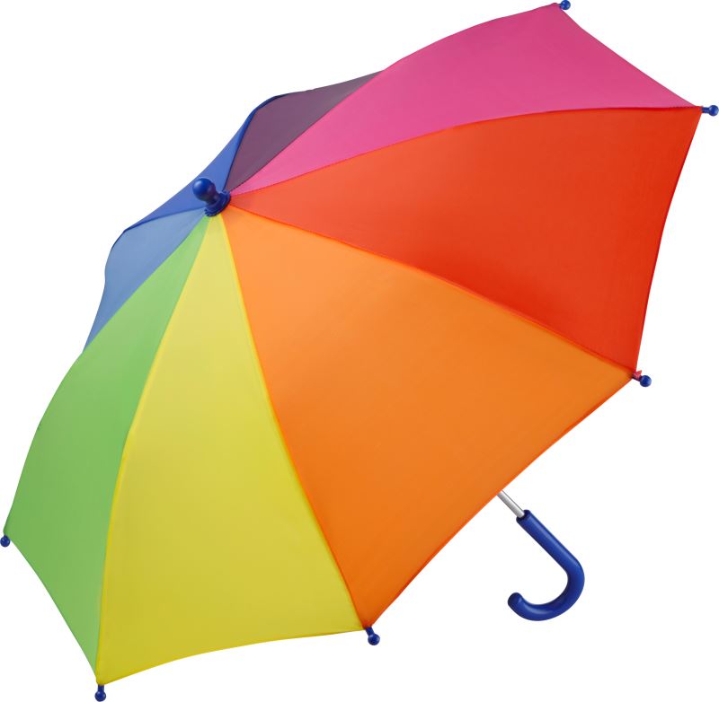 Dětský holový deštník "FARE®-4-Kids" 6905 Barva: rainbow, Velikost: uni