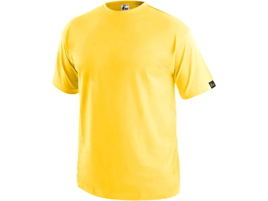Tričko CXS DANIEL Barva: žlutá, Velikost: XL