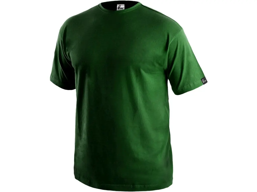 Tričko CXS DANIEL Barva: lahvově zelená, Velikost: XL