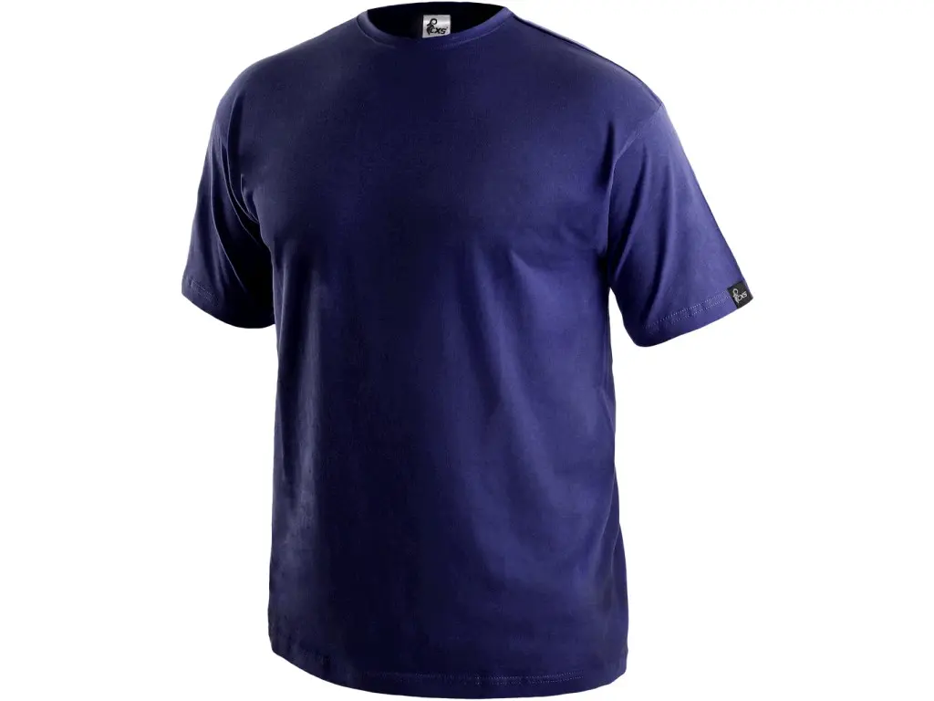 Tričko CXS DANIEL Barva: námořní modrá, Velikost: 2XL