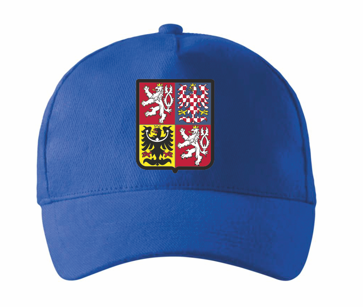 5 panelová kšiltovka s českým znakem Barva: královská modrá