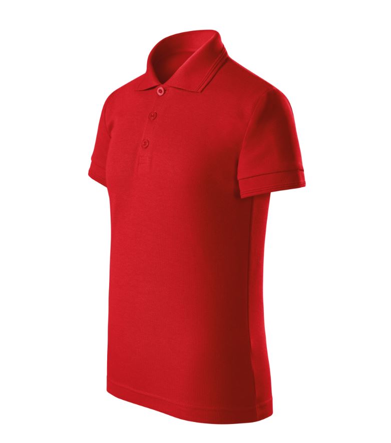 Pique Polo Free Polokošile dětská Barva: červená, Velikost: 134 cm/8 let