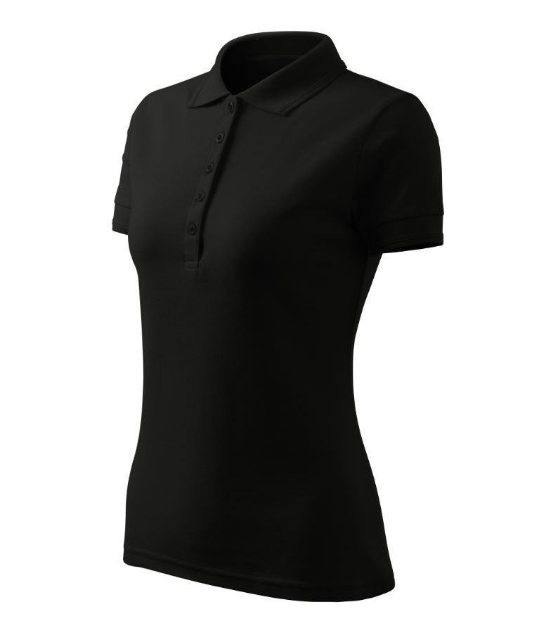 Pique Polo Free Polokošile dámská Barva: černá, Velikost: XL