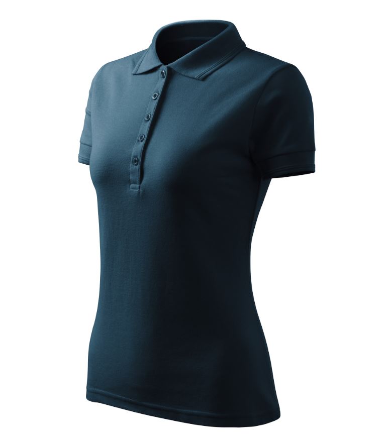 Pique Polo Free Polokošile dámská Barva: námořní modrá, Velikost: XL
