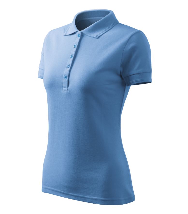 Pique Polo Free Polokošile dámská Barva: nebesky modrá, Velikost: XL