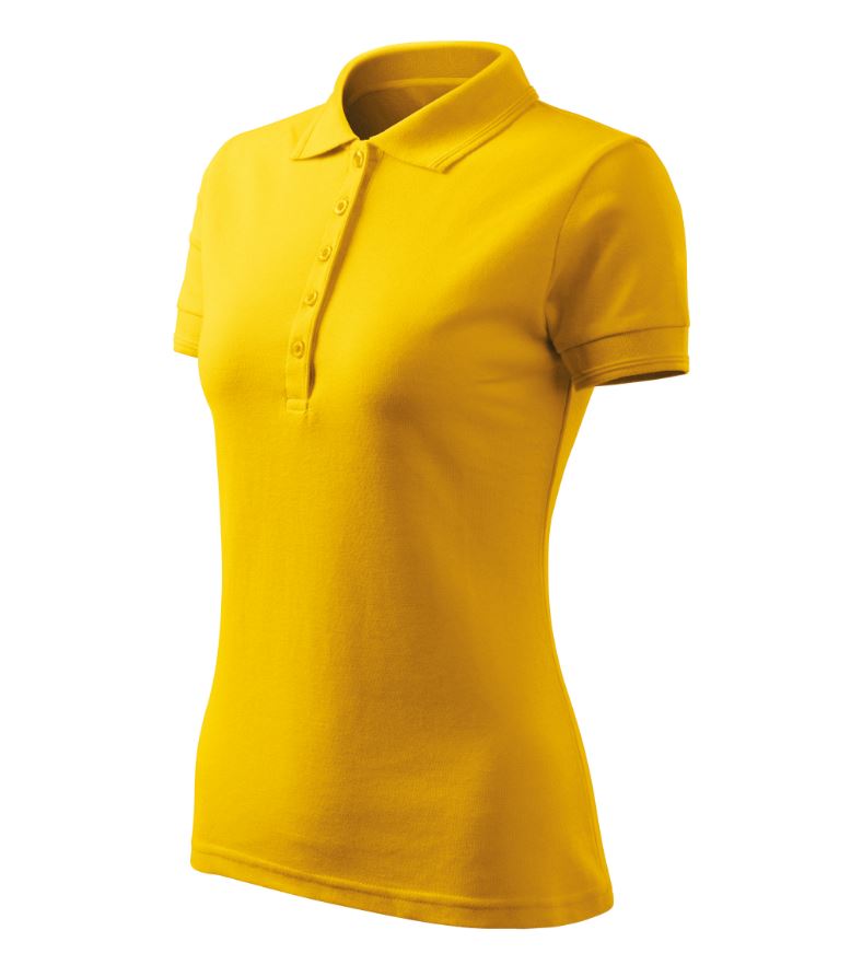 Pique Polo Free Polokošile dámská Barva: žlutá, Velikost: S