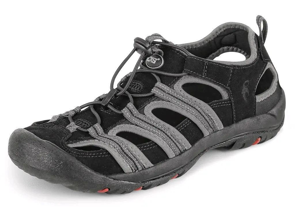 Sandál CXS SAHARA Barva: černá-šedá, Velikost: 38