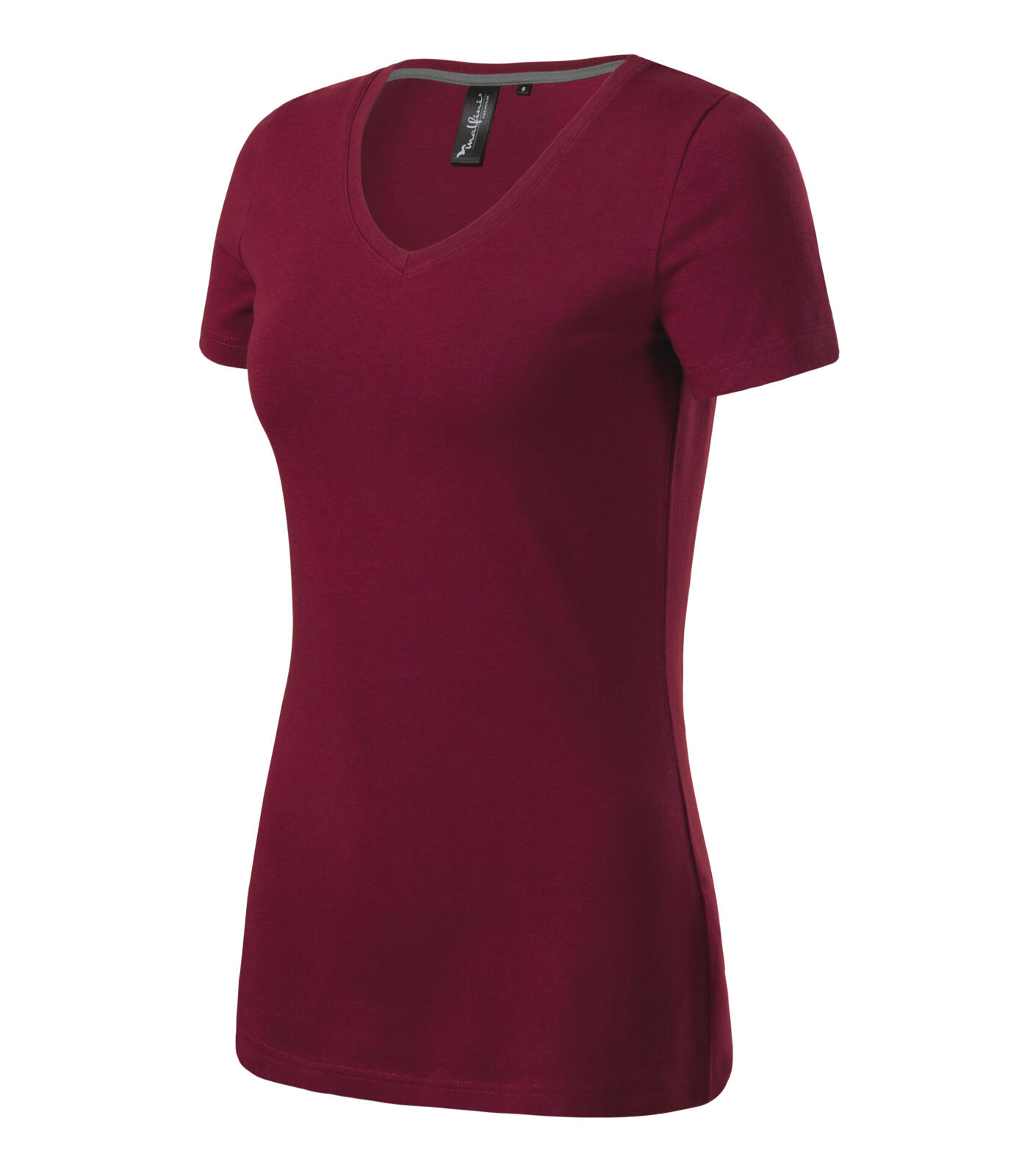 Action V-neck Tričko dámské Barva: garnet, Velikost: 2XL