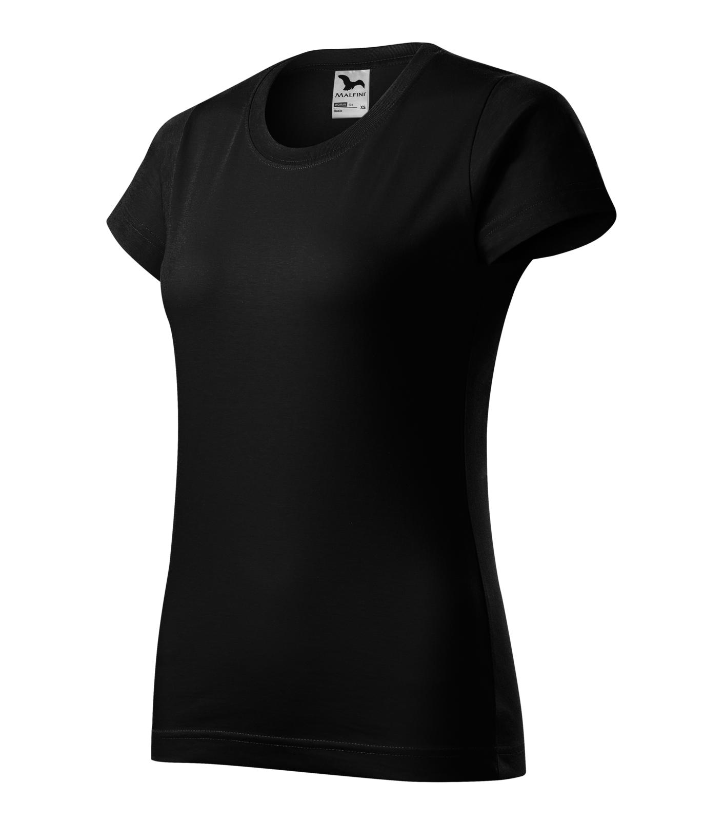 Basic Tričko dámské Barva: černá, Velikost: XS