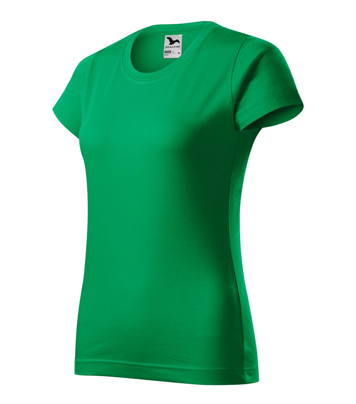 Basic Tričko dámské Barva: středně zelená, Velikost: XL