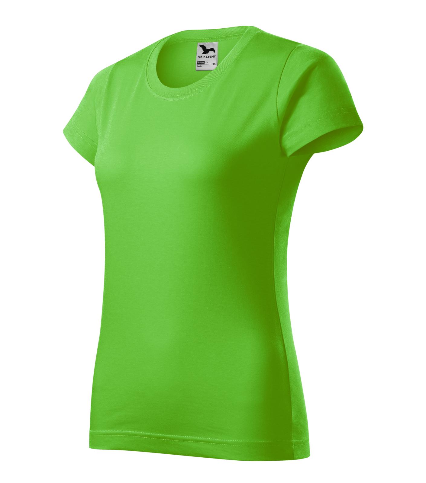 Basic Tričko dámské Barva: apple green, Velikost: 2XL