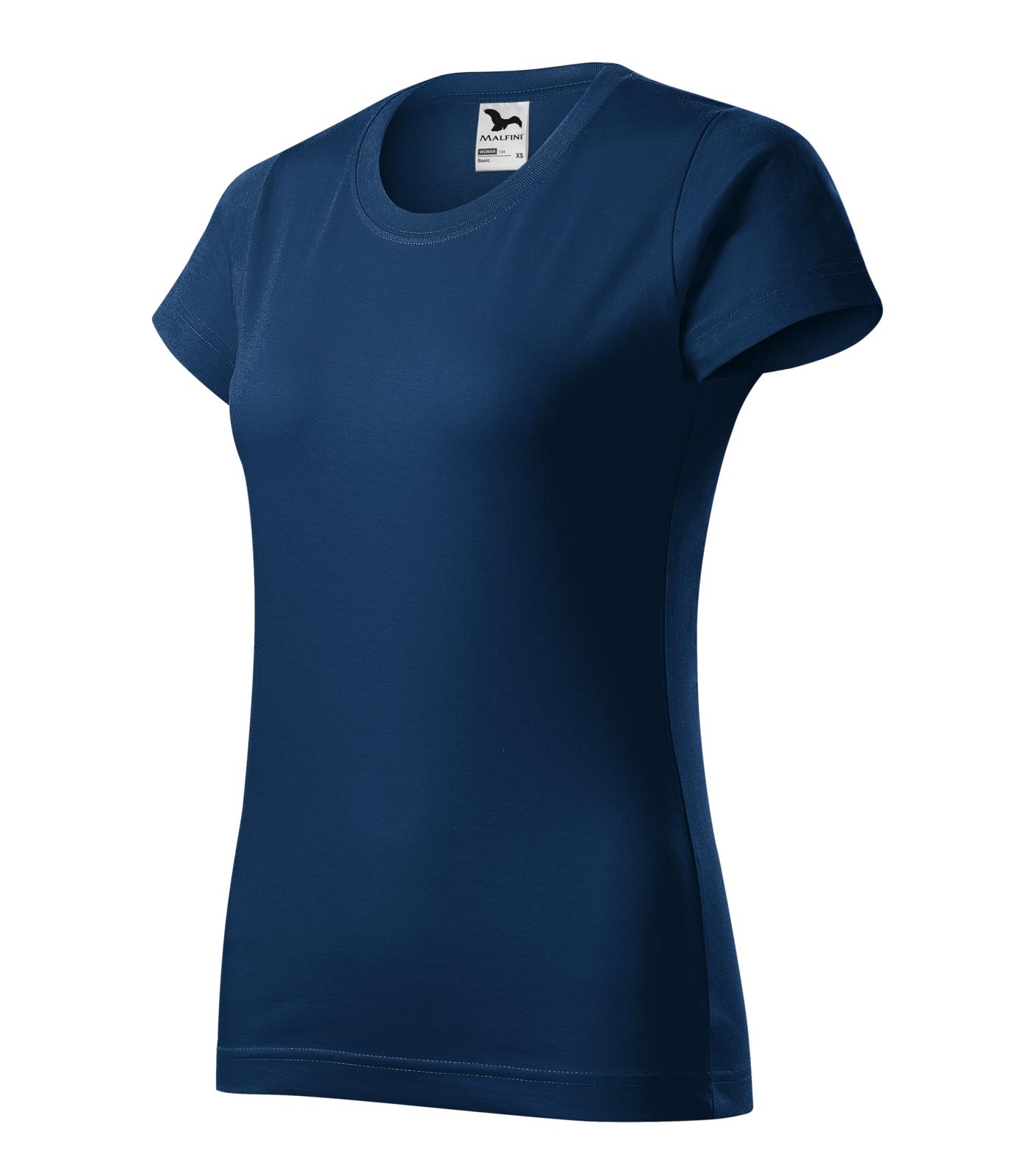 Basic Tričko dámské Barva: půlnoční modrá, Velikost: XL