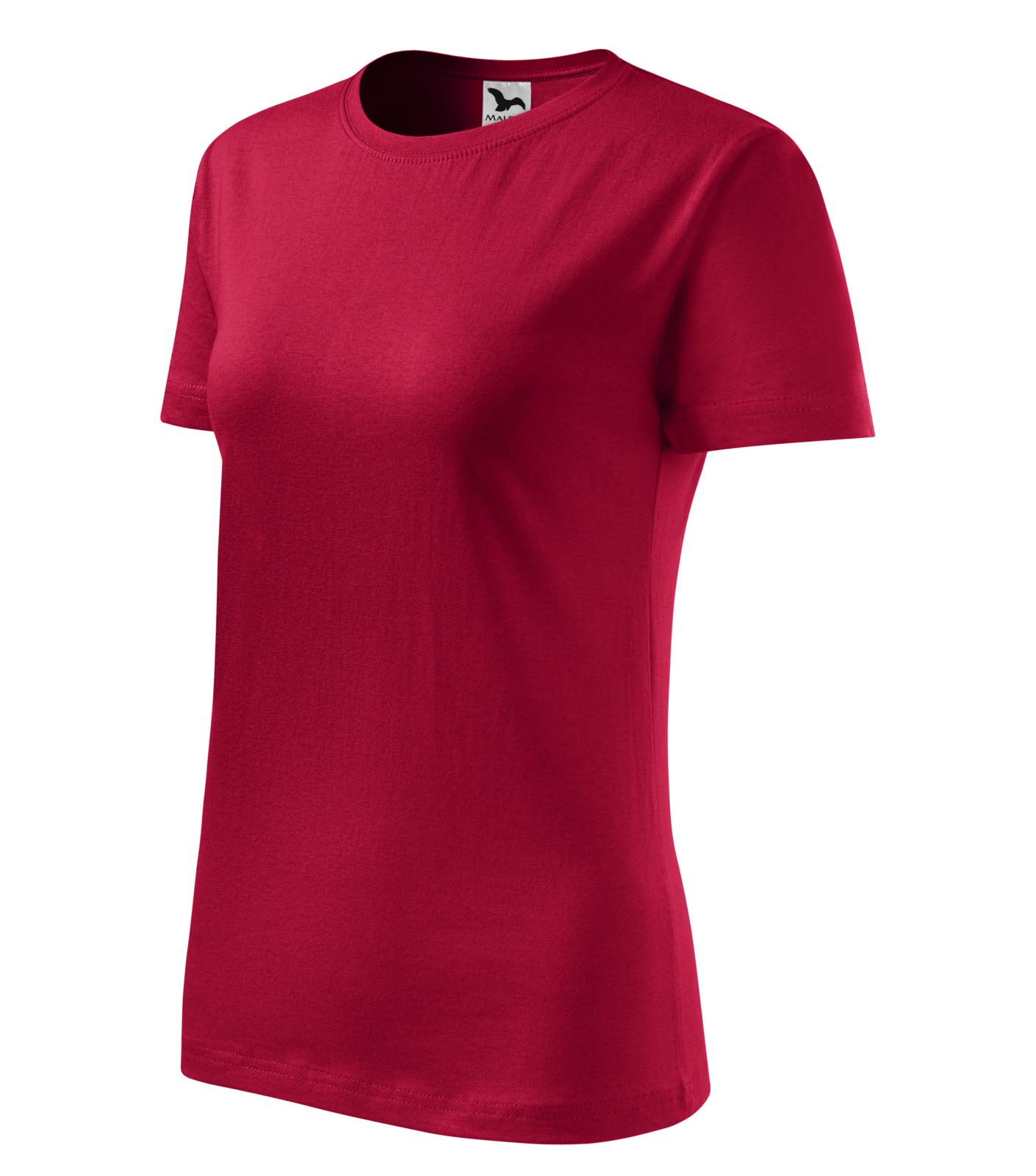 Basic Tričko dámské Barva: marlboro červená, Velikost: XS