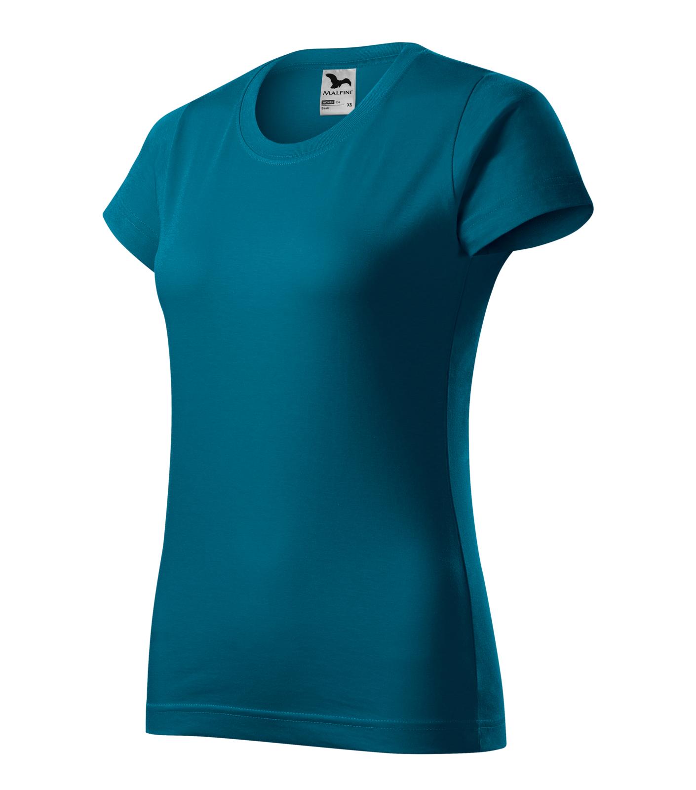 Basic Tričko dámské Barva: petrolejová, Velikost: XL