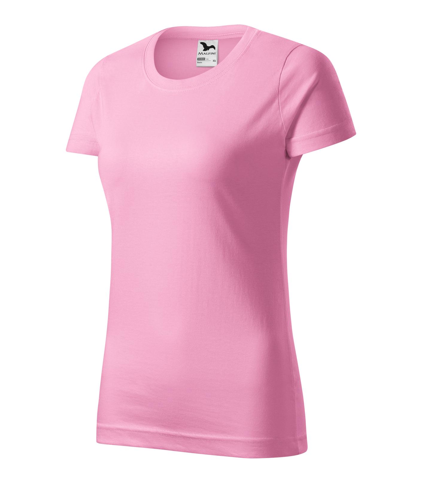 Basic Tričko dámské Barva: růžová, Velikost: 3XL
