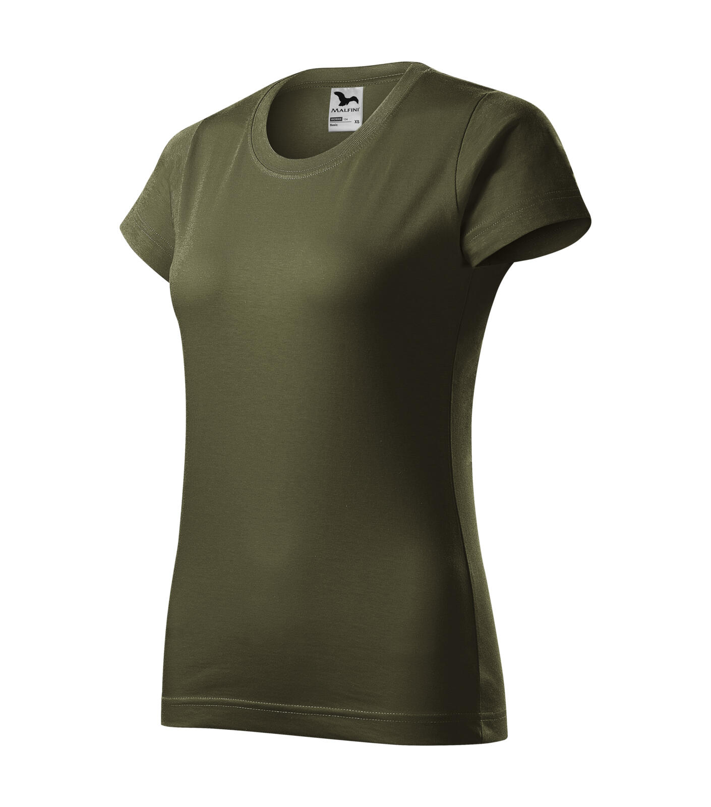 Basic Tričko dámské Barva: military, Velikost: 2XL