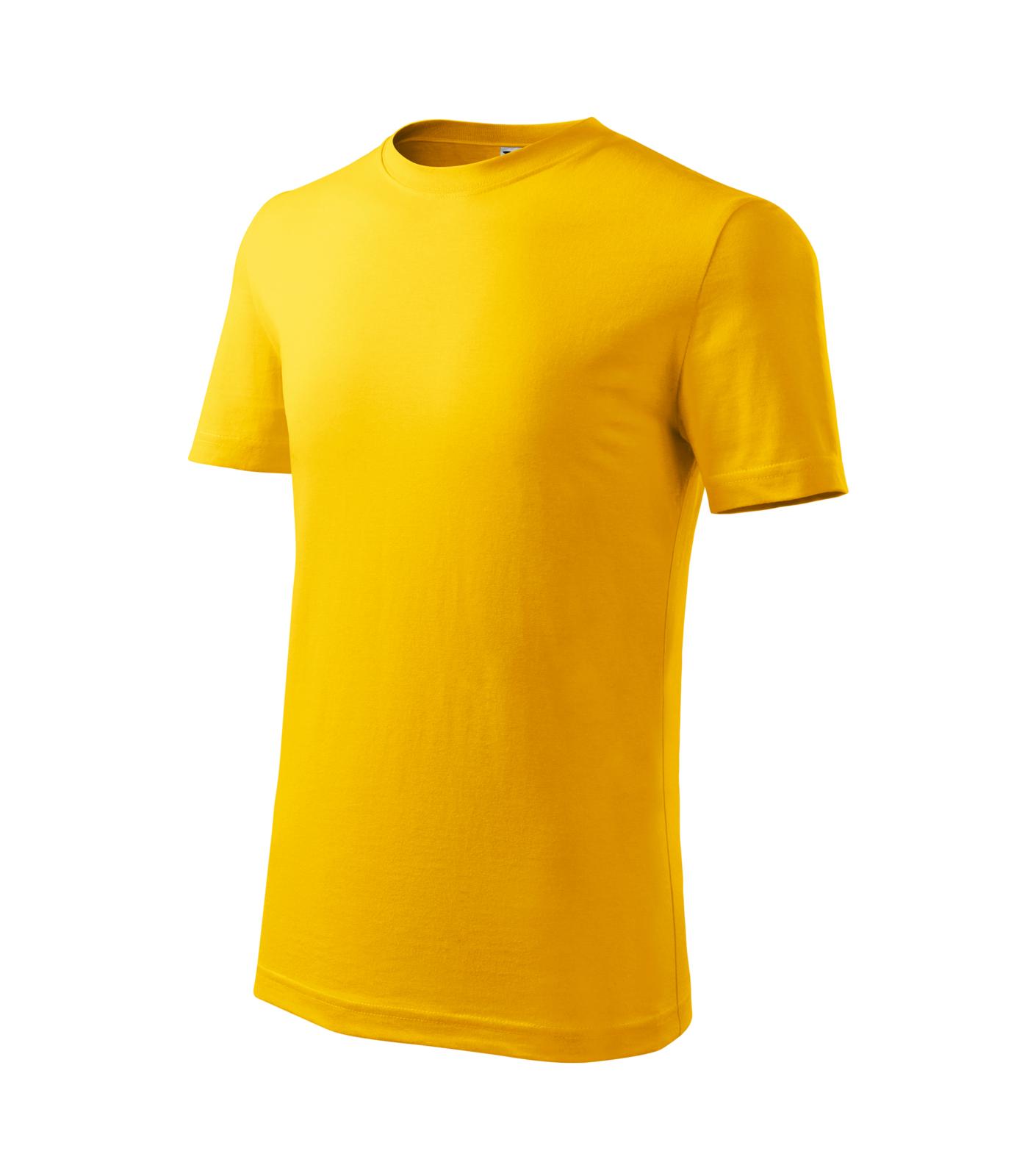 Classic New Tričko dětské Barva: žlutá, Velikost: 122 cm/6 let