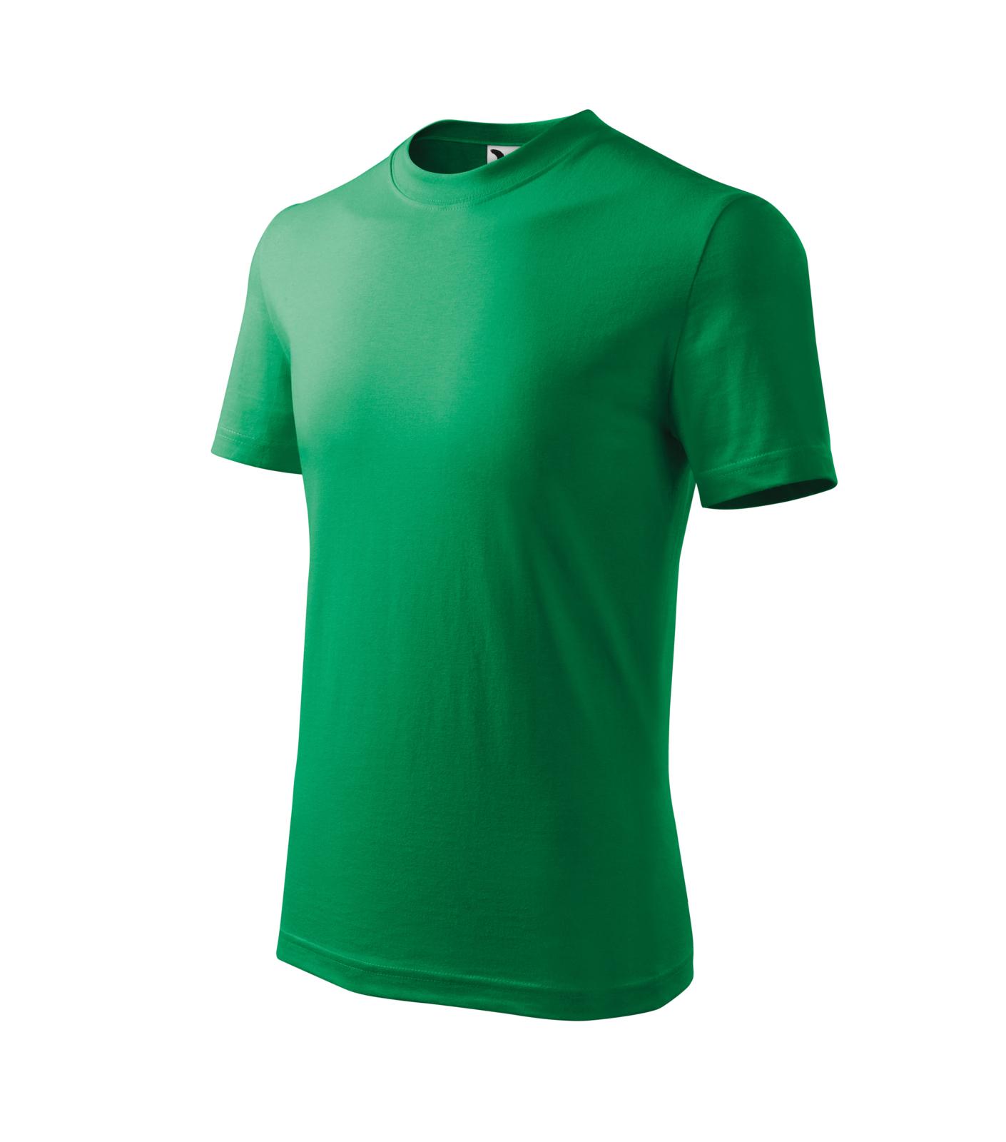 Basic Tričko dětské Barva: středně zelená, Velikost: 146 cm/10 let