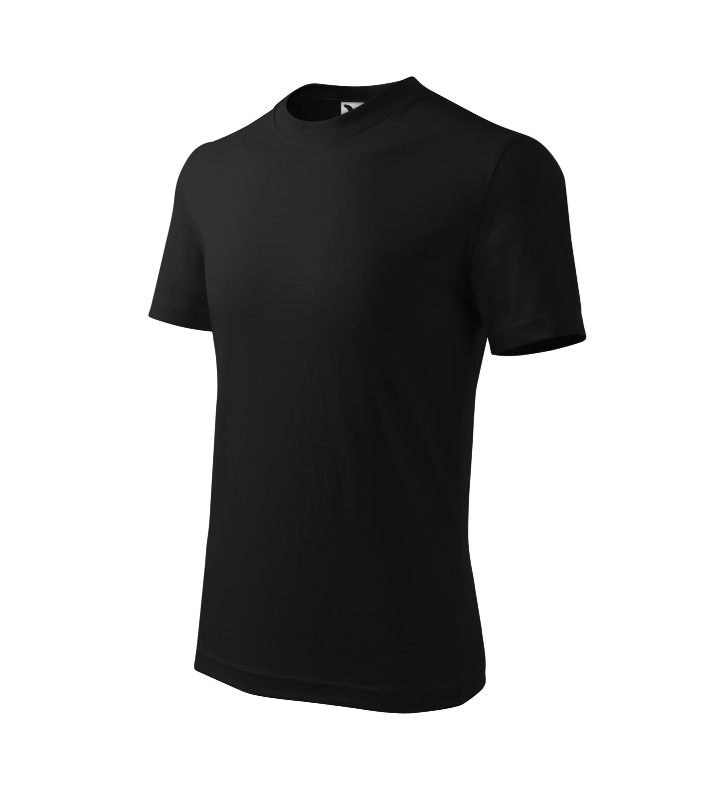 Basic Tričko dětské Barva: černá, Velikost: 110 cm/4 roky