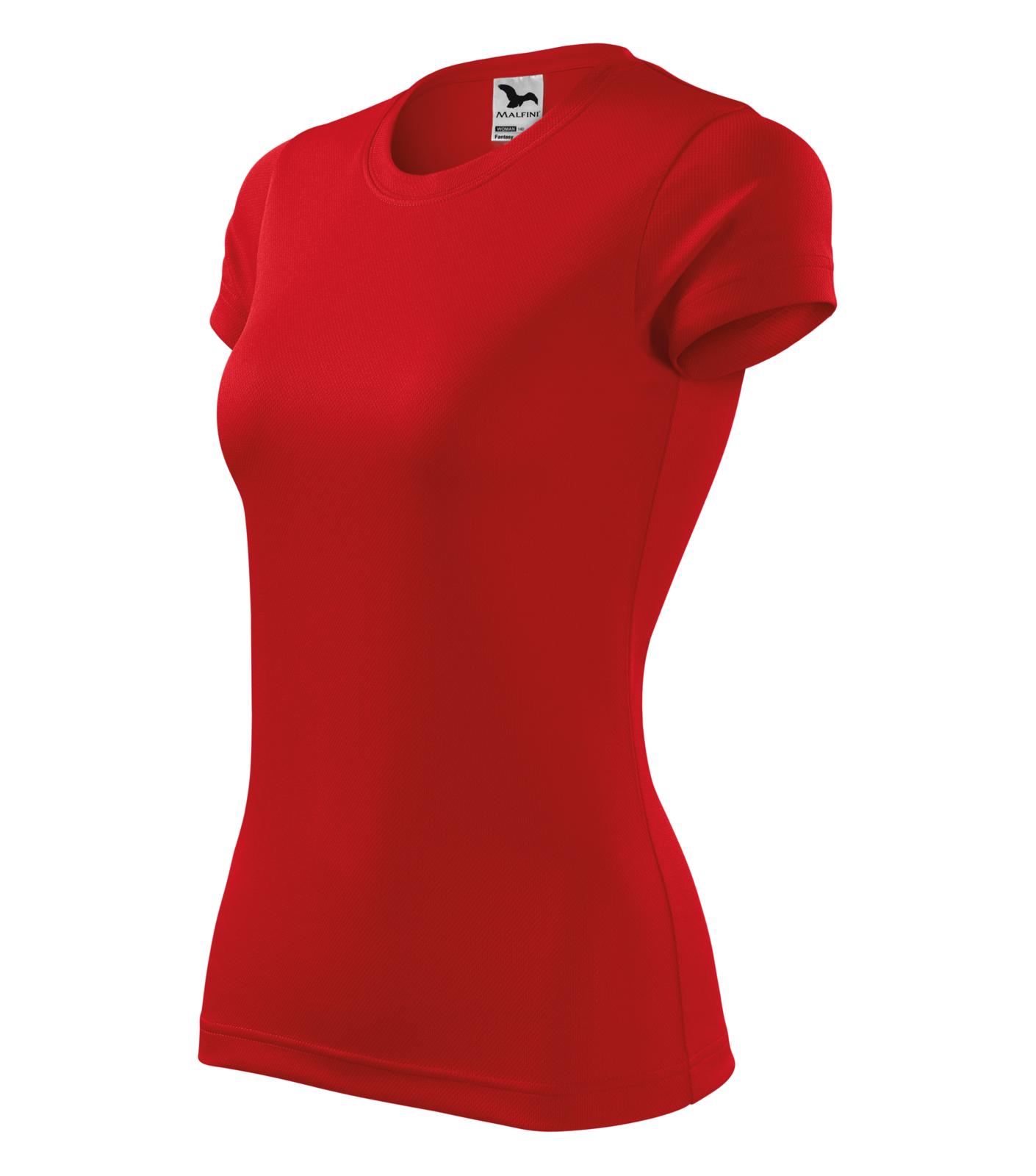 Fantasy Tričko dámské Barva: červená, Velikost: XL