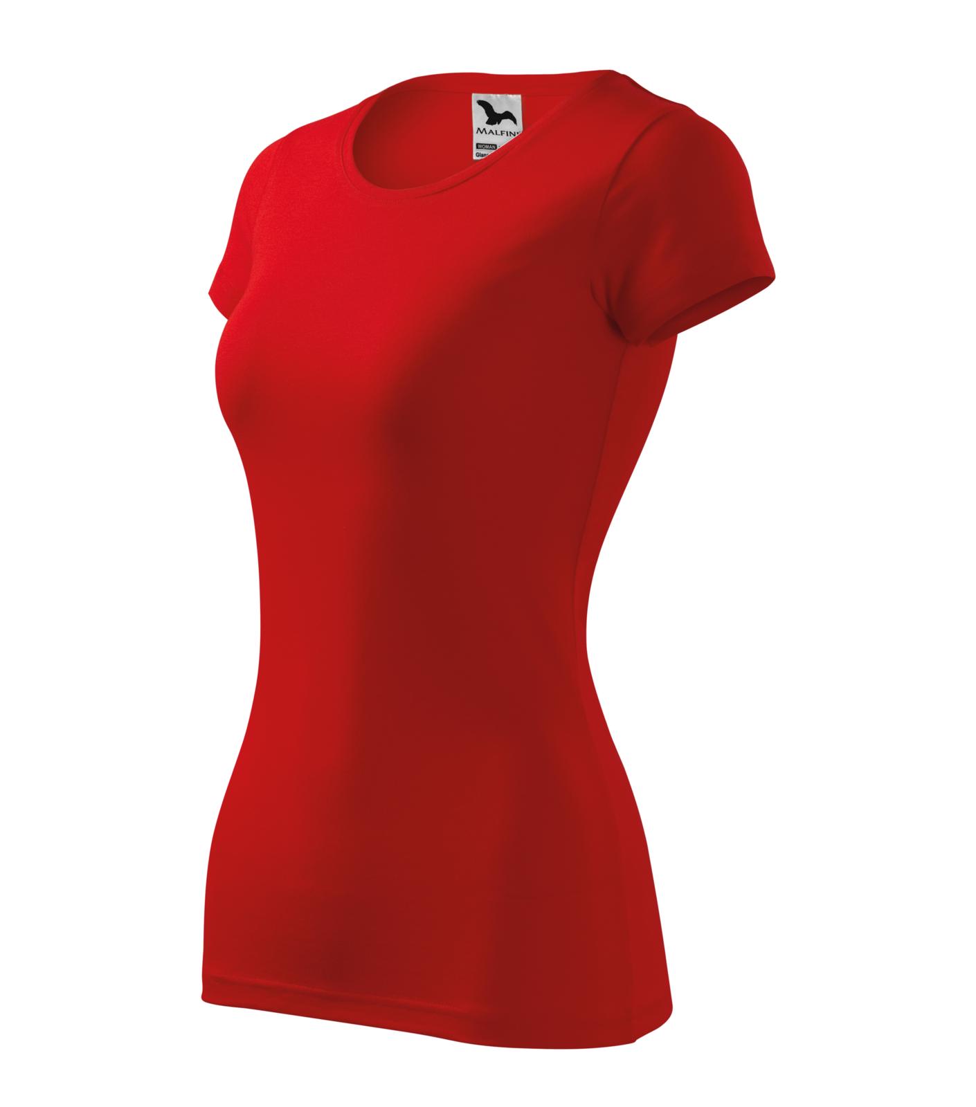 Glance Tričko dámské Barva: červená, Velikost: XL
