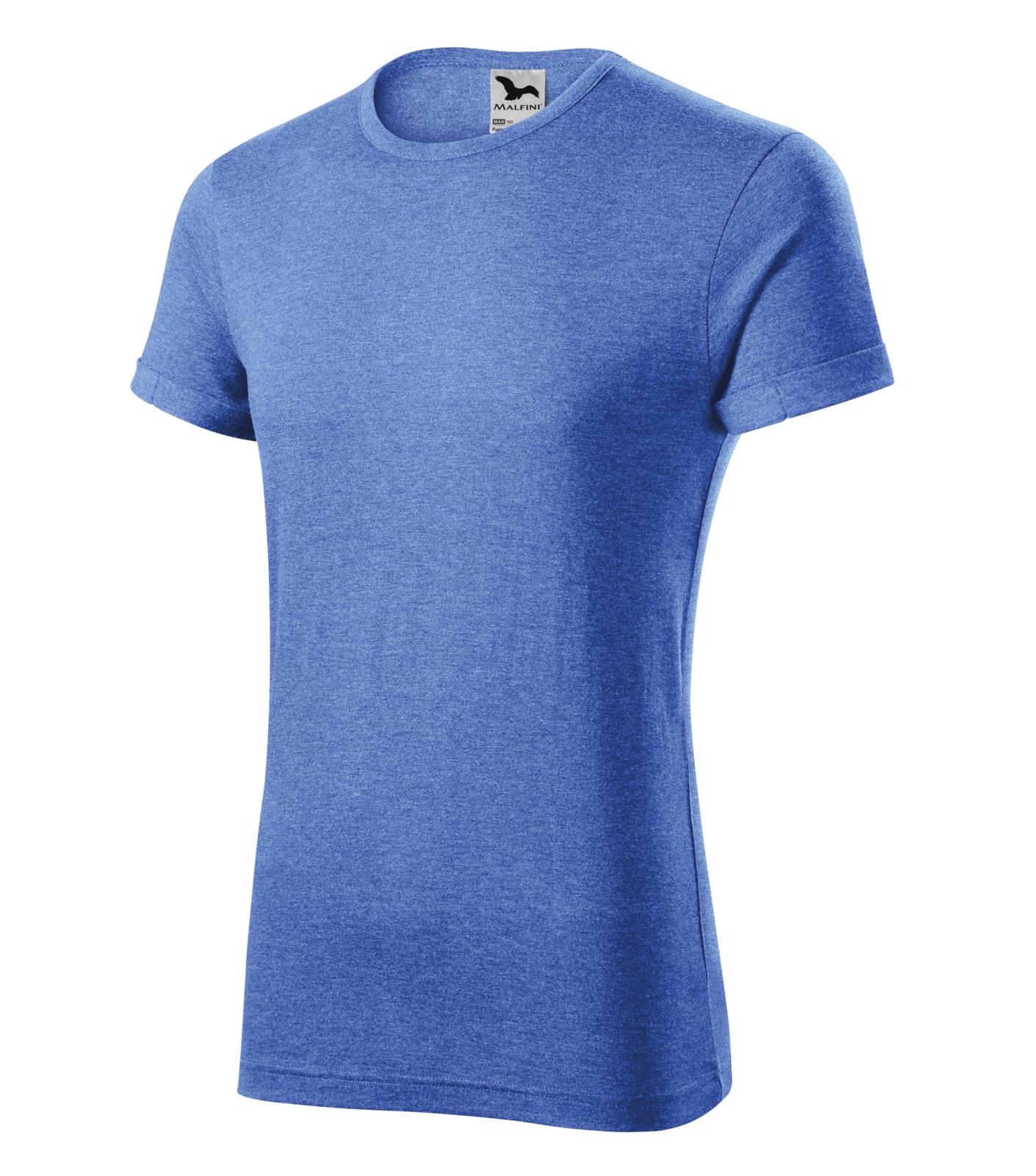 Fusion Tričko pánské Barva: modrý melír, Velikost: L