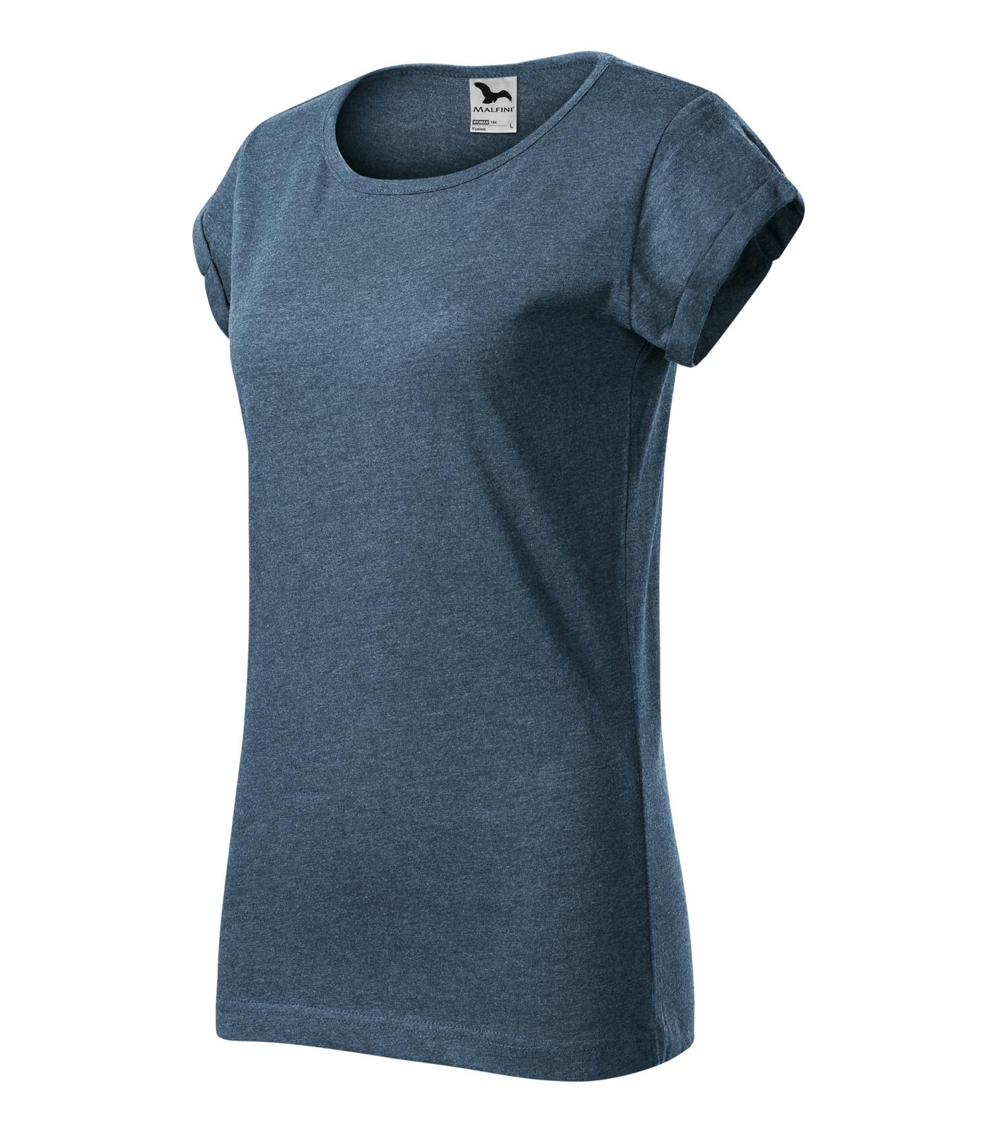 Fusion Tričko dámské Barva: tmavý denim melír, Velikost: XL