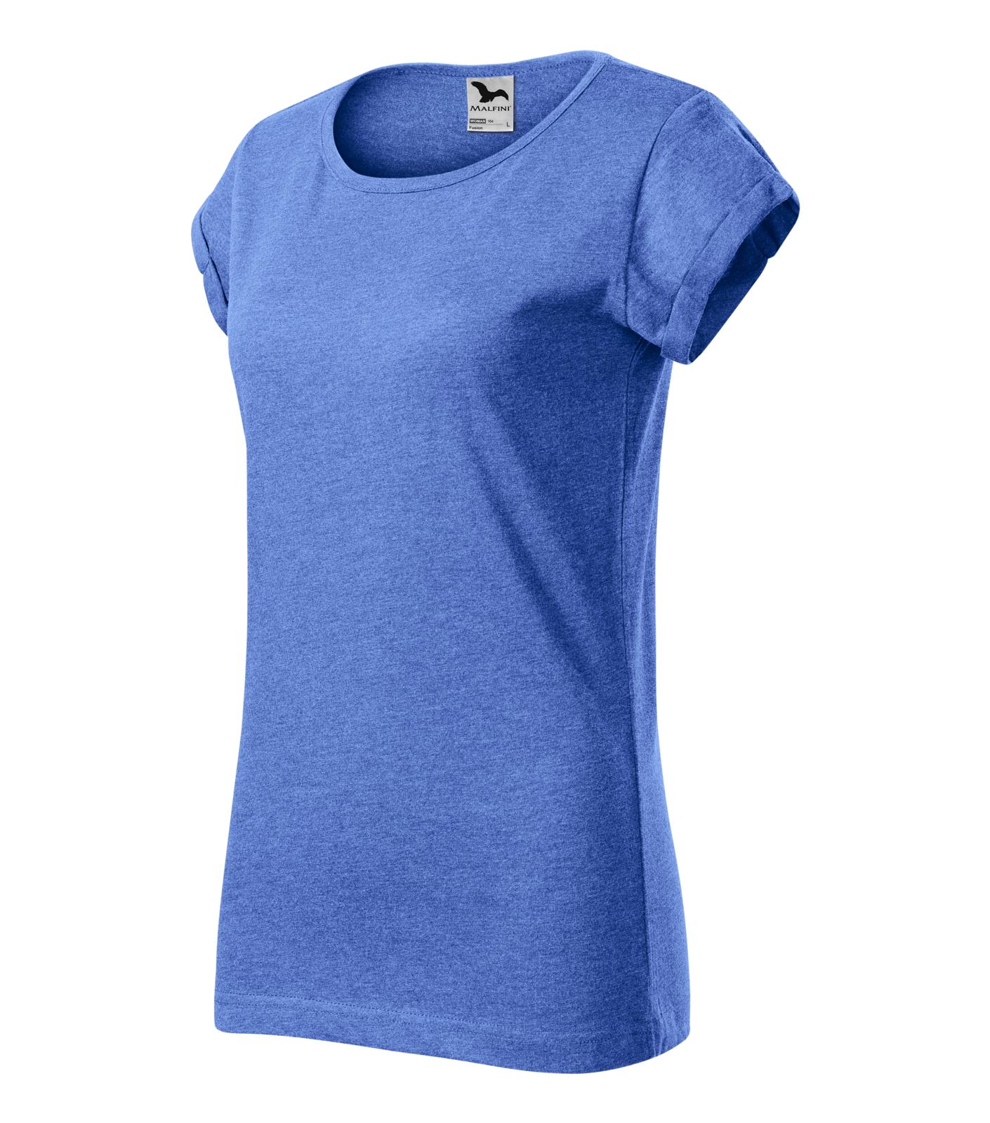 Fusion Tričko dámské Barva: modrý melír, Velikost: L