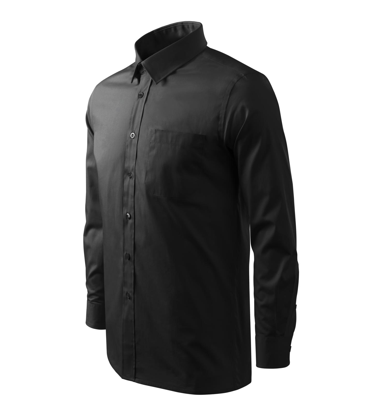 Style LS Košile pánská Barva: černá, Velikost: 2XL