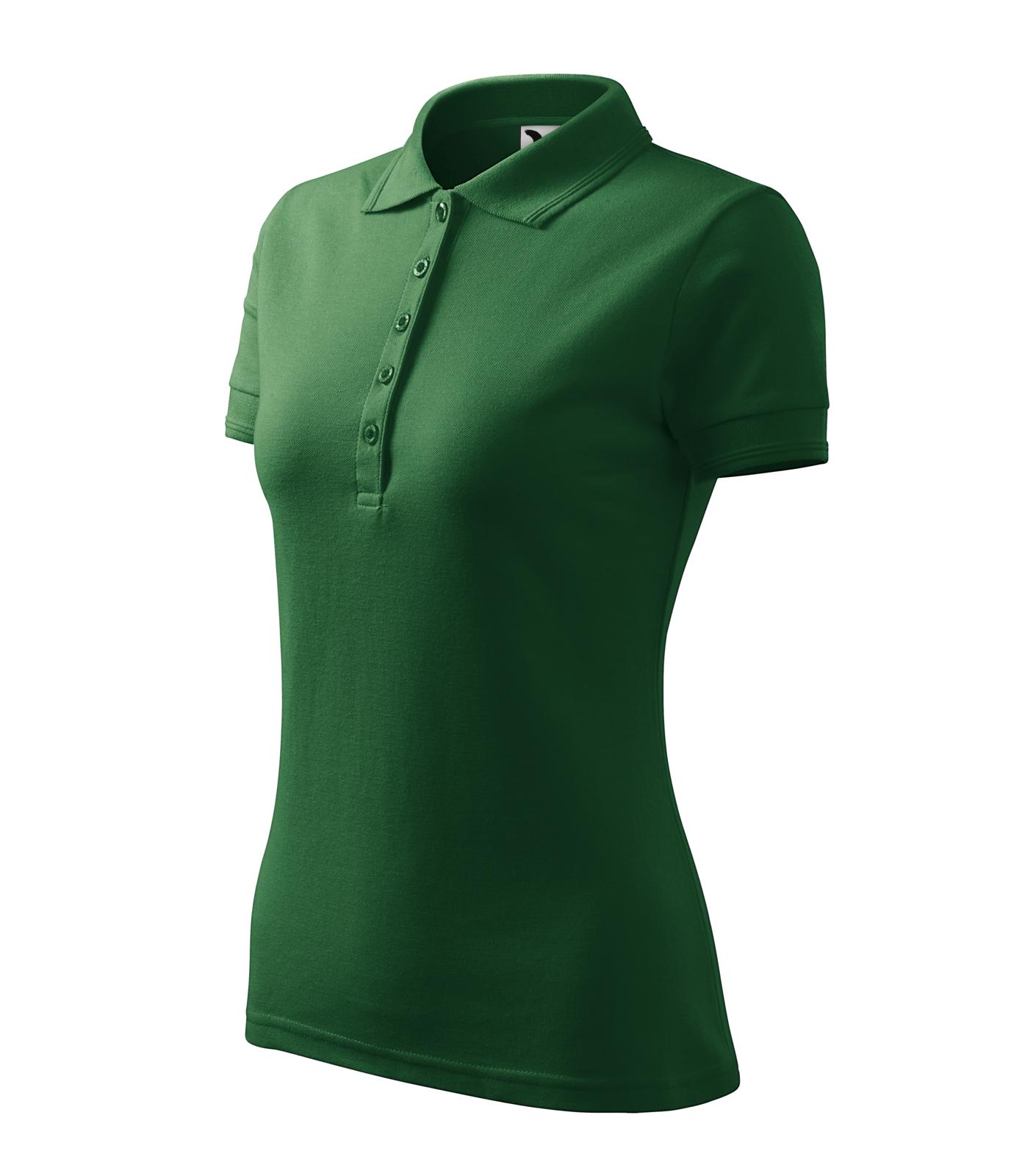 Pique Polo Polokošile dámská Barva: lahvově zelená, Velikost: XL