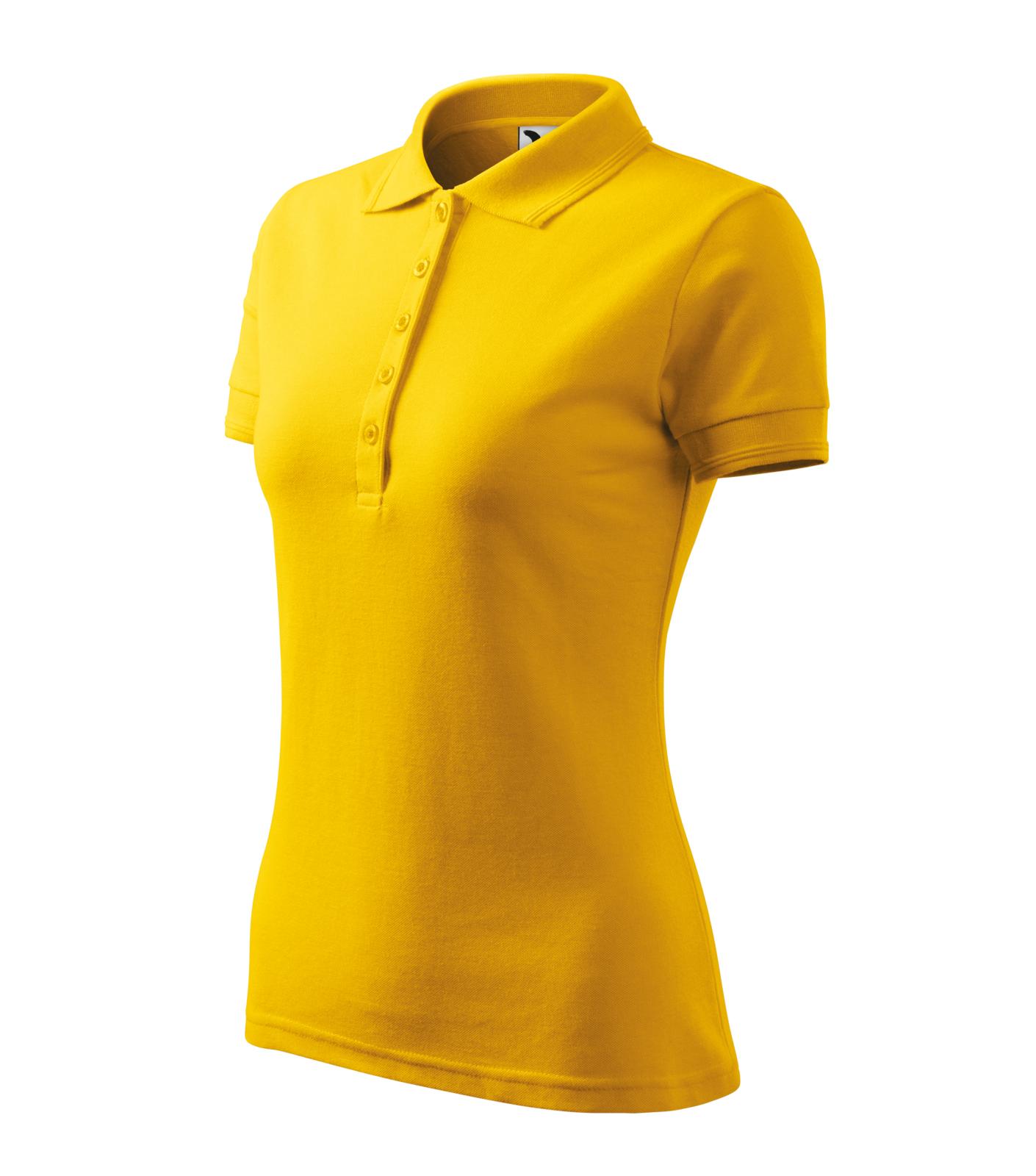 Pique Polo Polokošile dámská Barva: žlutá, Velikost: XL