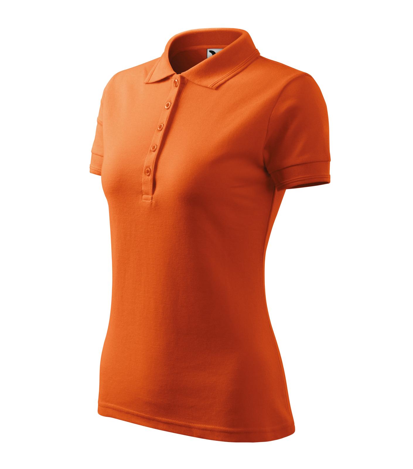Pique Polo Polokošile dámská Barva: oranžová, Velikost: XL